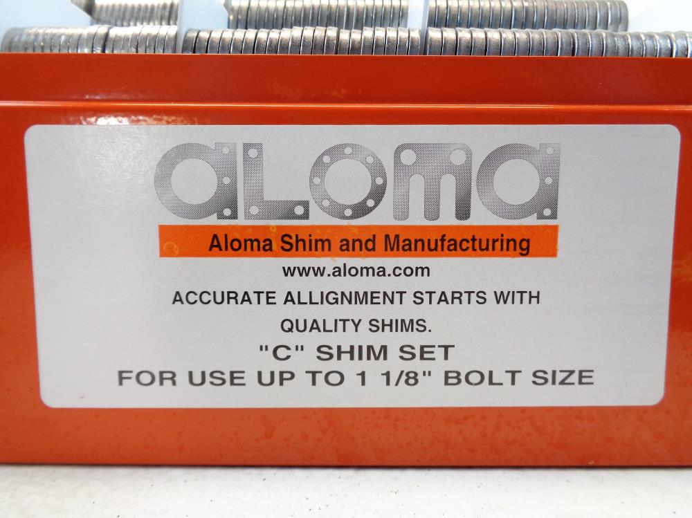 Aloma "C" Shim Set - For use up to 1-1/8" Bolt Size